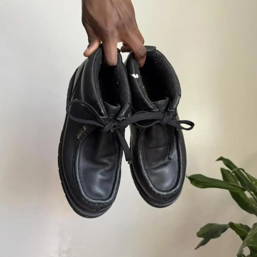 Vintage unisex 90s/Y2K Lugz Grotto moc toe oxfords boots size M 7.5- W‎ 9.5